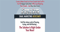 Desktop Screenshot of emailmarketingkickstart.com